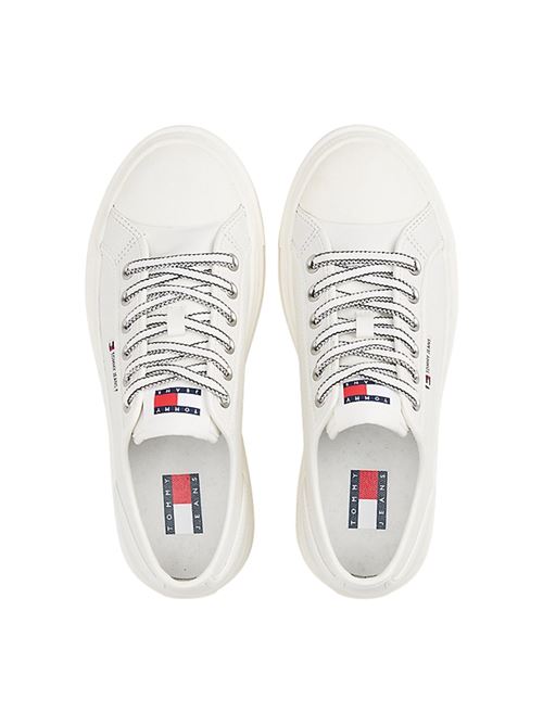 Sneaker basket retro ecru Tommy Jeans | EN0EN02714YBL